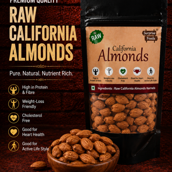 Raw Claifornia Almonds