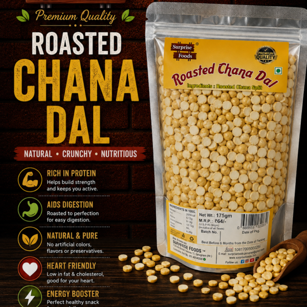 Roasted Chana Dal  Spilt
